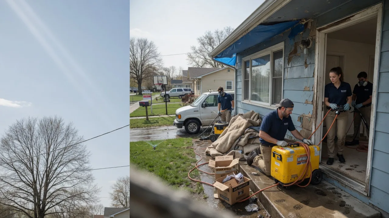 Basement Flood Cleanup in Winona, OH near me
